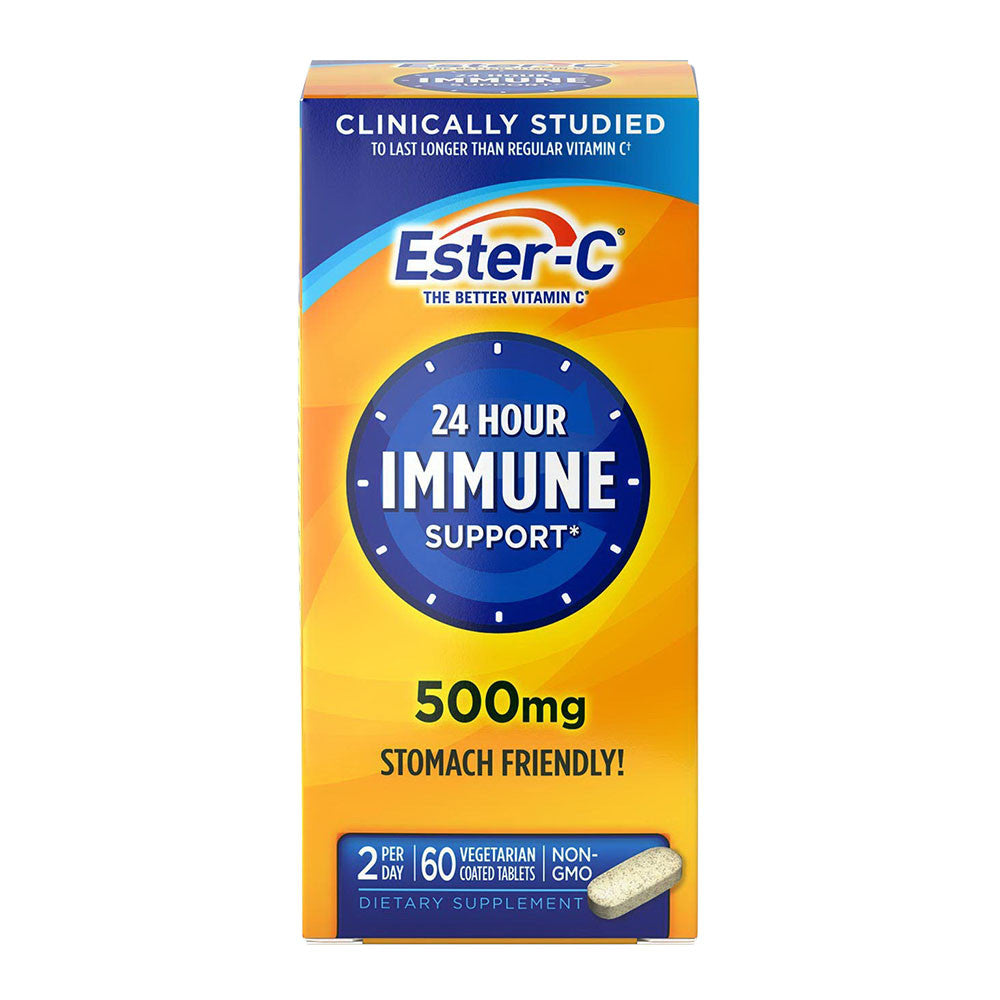 Ester C Vitamin C 500 Mg Tablets, 60 Ea